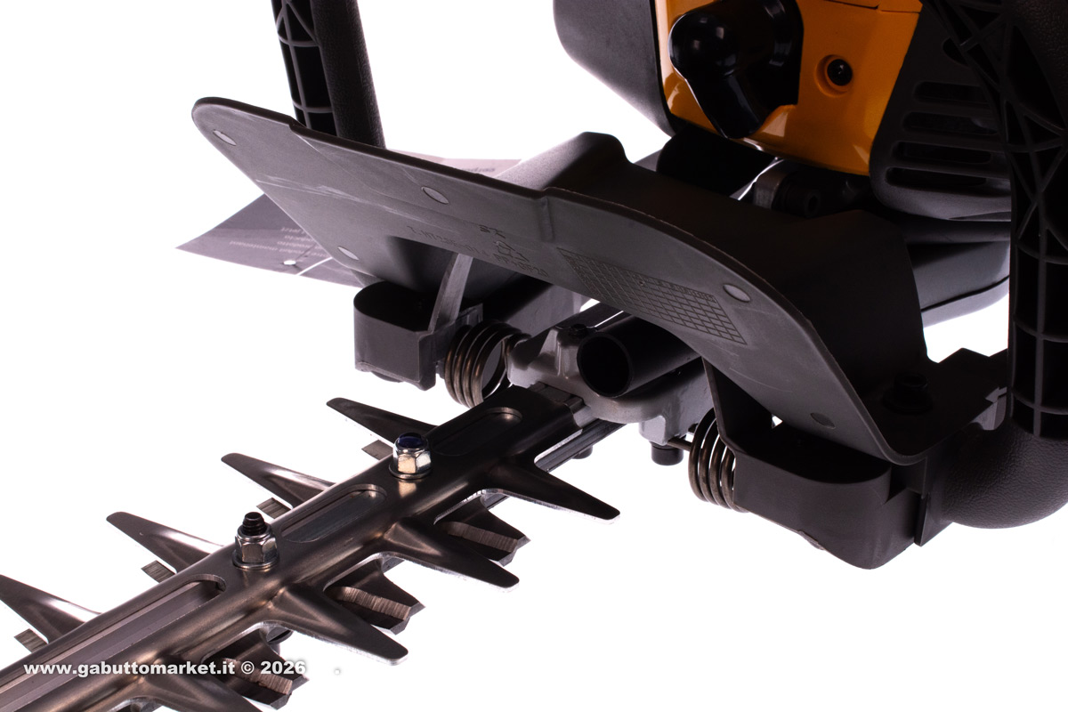 marmitta anteriore tagliasiepi Stiga per la salvaguardia della salute dell'operatore 