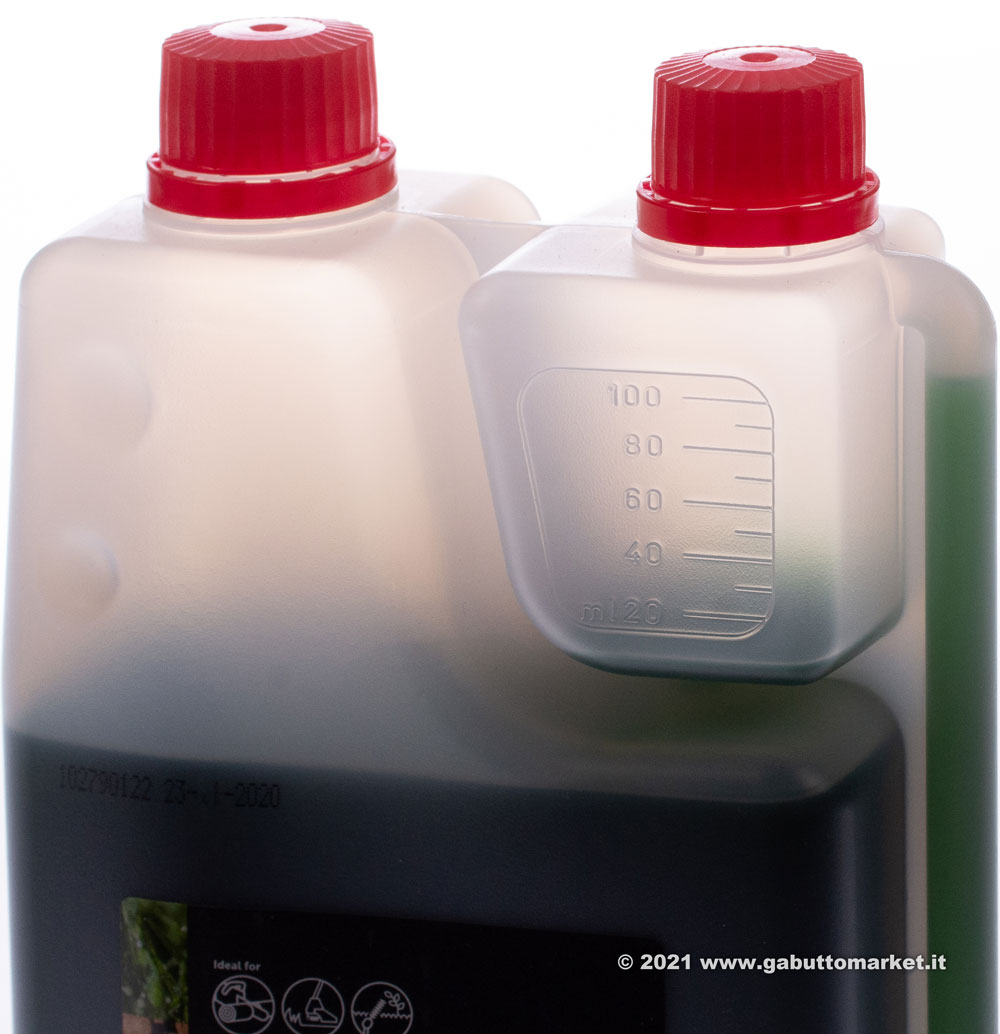 OLIO PER MISCELA CON DOSATORE 2T STIGA SINTETICO 100% JASO FD-API TC-ISO-L