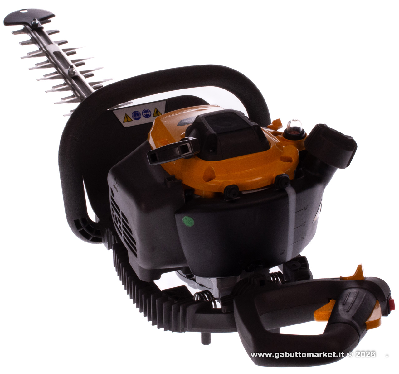 Tagliasiepi Stiga HT525 con impugnatura ruotata a destra